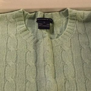 Ralph Lauren Lambswool green sweater